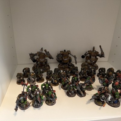 Warhammer 40k Orkarmee Bemalt
