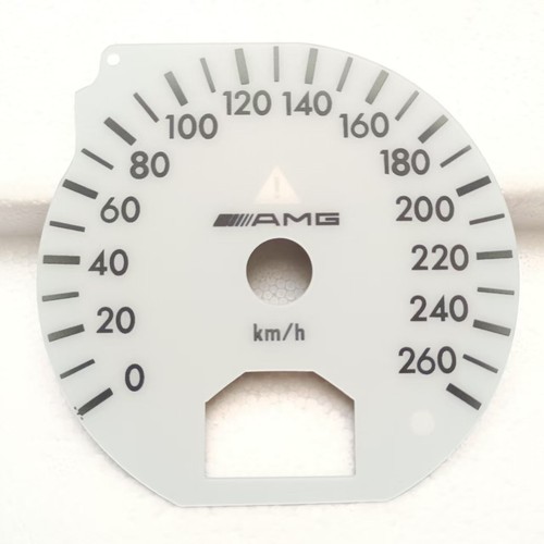 Speedo Dial for Mercedes W140 500S S320 S420 S500 instrument Gauge FACE 260KM/H - Picture 3 of 7