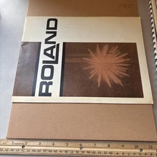 Vintage 1970s Roland Weapons System / Boeing Hughes Missile Military Brochure