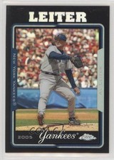 2005 Topps Chrome Update & Highlights Black Refractor /250 Al Leiter #UH39 1u6