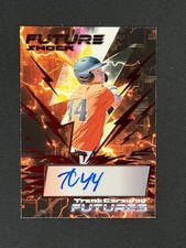 2024 Leaf Futures #FS-TC1 Trent Caraway Future Shock Red #/10