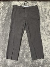      Brooks Brothers Madison 100 Wool Trousers Made In USA 40x31 Gray