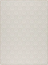 10x13 Milliken White Area Rug Mount Royal ENGLISH CREAM - Aprx 10 9 x 13 2