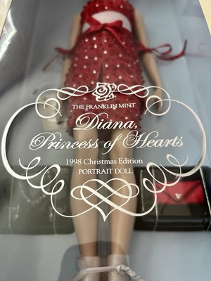 Princess Diana Doll 16'' *Princess of Hearts 1998 Christmas 1640/5000