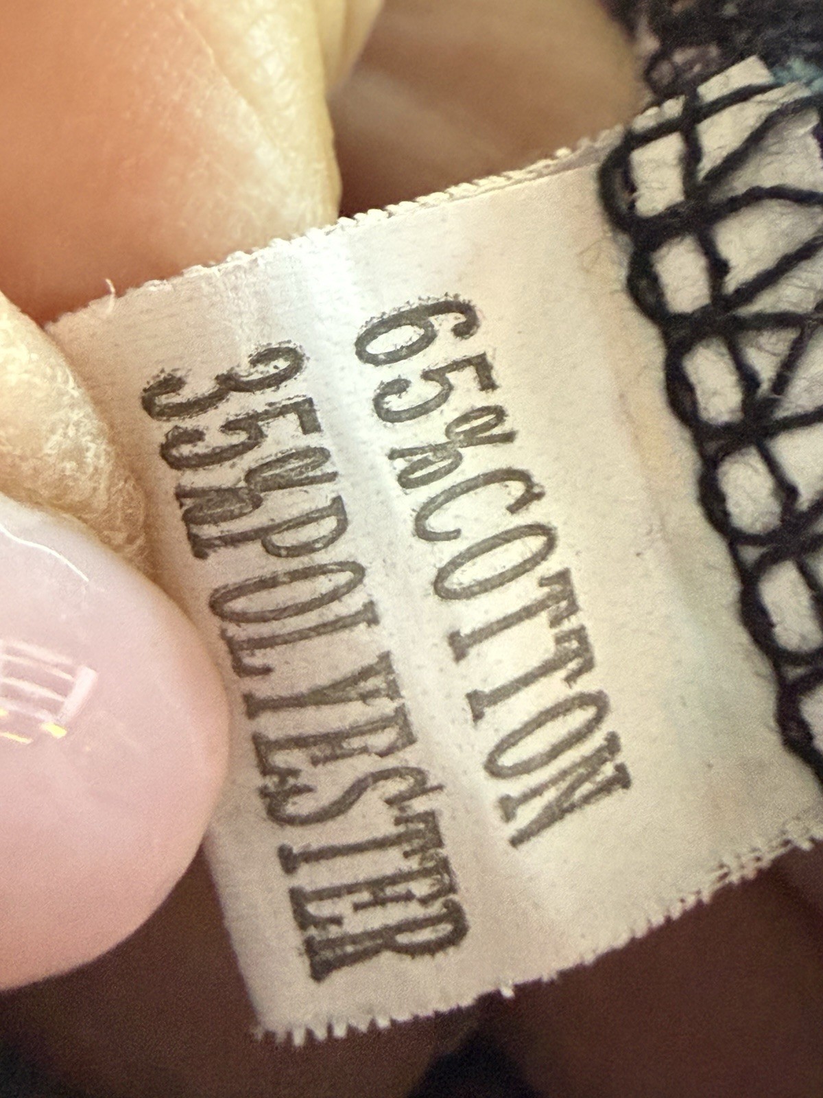 BOHO PATCHWORK Overalls Jumpsuit, Size Large, Col… - image 5