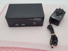 StarTech SV231DDVDUA 2-Port DVI USB KVM Switch w/ Audio USED EXCELLENT
