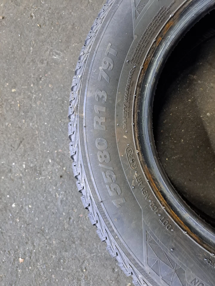 2x Kumho Allwetterreifen 155/80R13 Dot 2623 - Bild 4 von 4