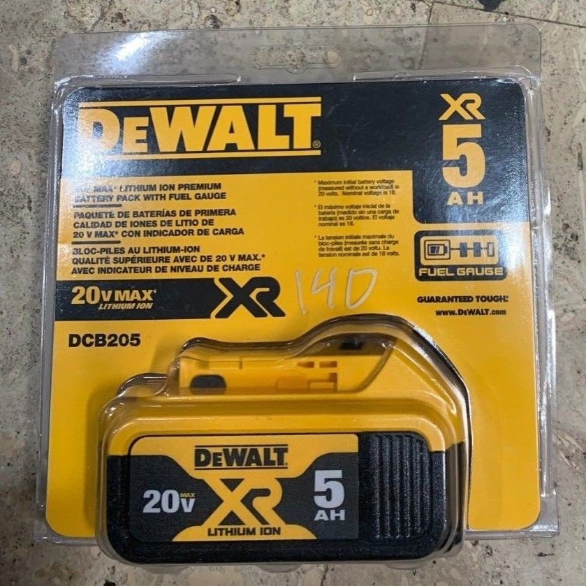 DEWALT DCB205 20V MAX XR Lithium Ion Battery-Pack