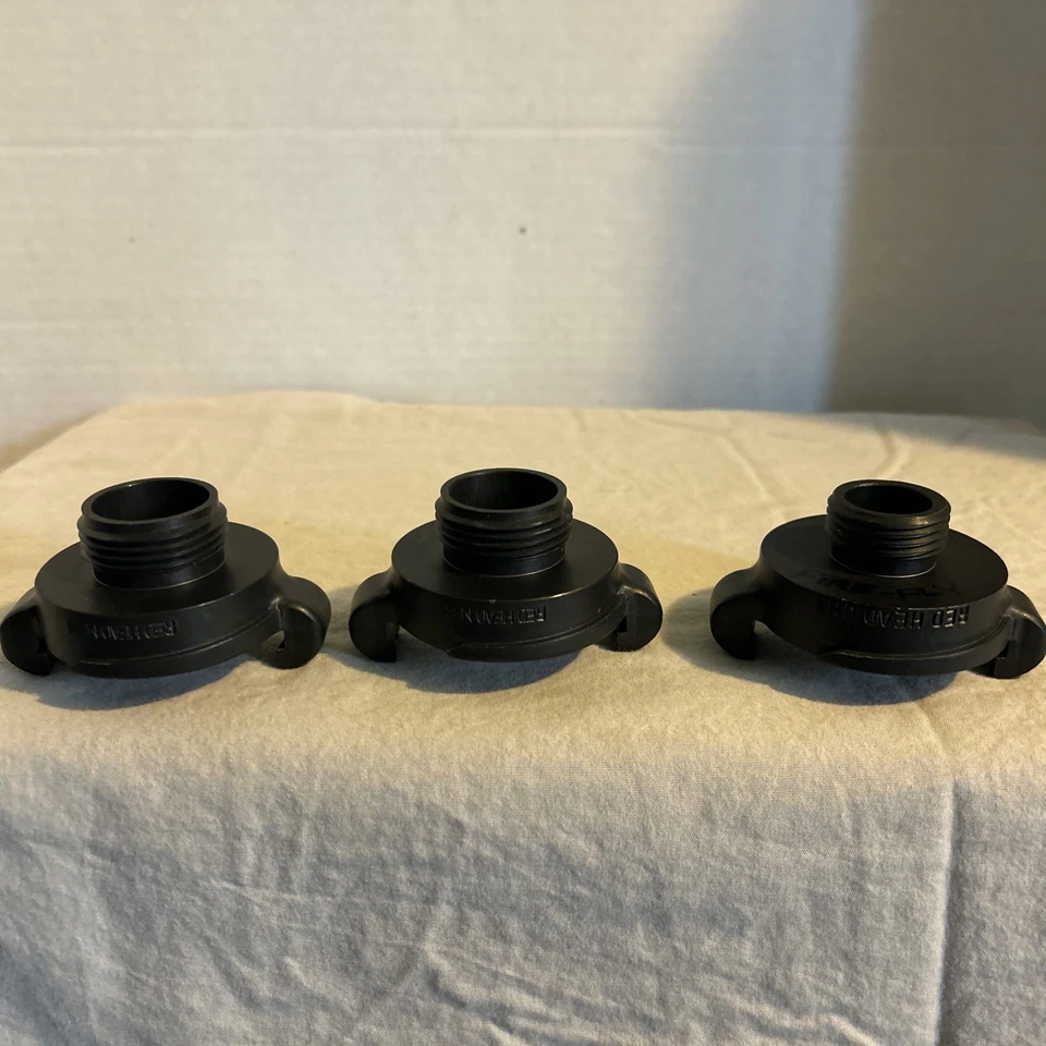 Wildland Fire Redhead Quarter Turn Quick Connects  1”NPSH, 1”NPSH ,3/4 included  - Image 2 of 4