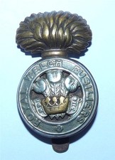 Royal Welch Fusiliers Regiment Cap Badge WW1 Original   130