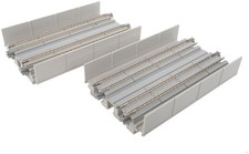 Kato N Scale UniTrack Train Track Double-Track Straight Viaduct 4-7/8" 2-Pack