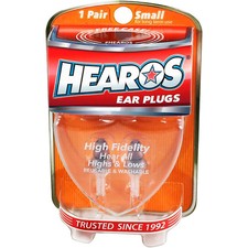 Hearos High Fidelity-Series Long-Term Earplugs 1 Pair 