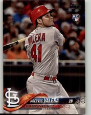 2018 Topps Breyvic Valera Rookie #459 RC St. Louis Cardinals
