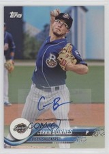 2018 Topps Pro Debut Auto Corbin Burnes #7 Auto 15r3