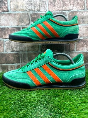 Adidas Atlantic MKII H01791 Turnschuhe Herren UK 9 grün orange Wildleder Lifestyle Schuhe