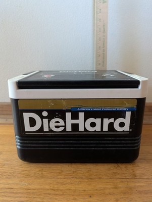 Vintage Die Hard Battery Cooler Small IGLOO