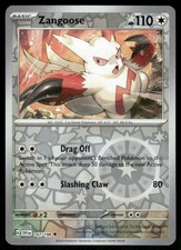 zangoose pokemon card value Pokemon TCG Scarlet & Violet Zangoose Reverse Holo 147/198 main image 0