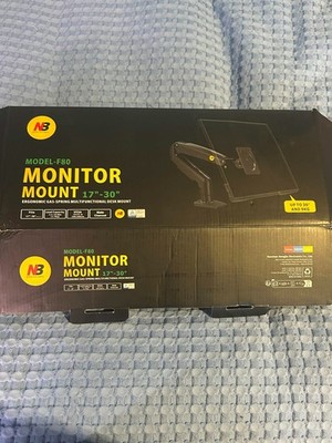 PRE-OWNED North Bayou F80 Monitor Desk Mount Full Motion Swivel Monitor Arm