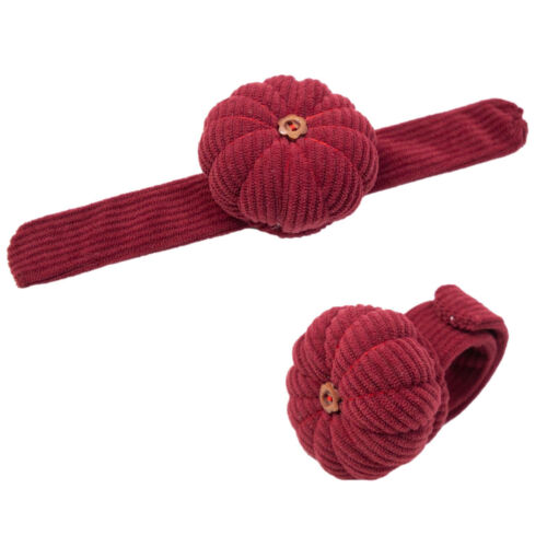 Pumpkin Needle Holder Craft Pin Cushion Wrist Protect Sewing Accessories Tool - Picture 17 of 17