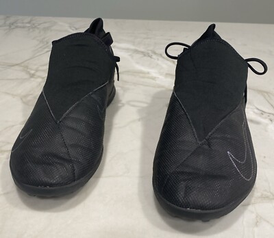 Nike Phantom Vision Black Soccer Sneaker Shoes CD4173-010 US Men's 12.5 |  eBay