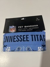 NFL Football Dog Bandana Sports Fan Pet Scarf Size Large