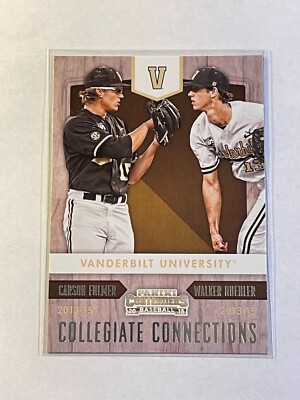Walker Buehler Carson Fulmer 2015 Panini Contenders Collegiate Connections #5