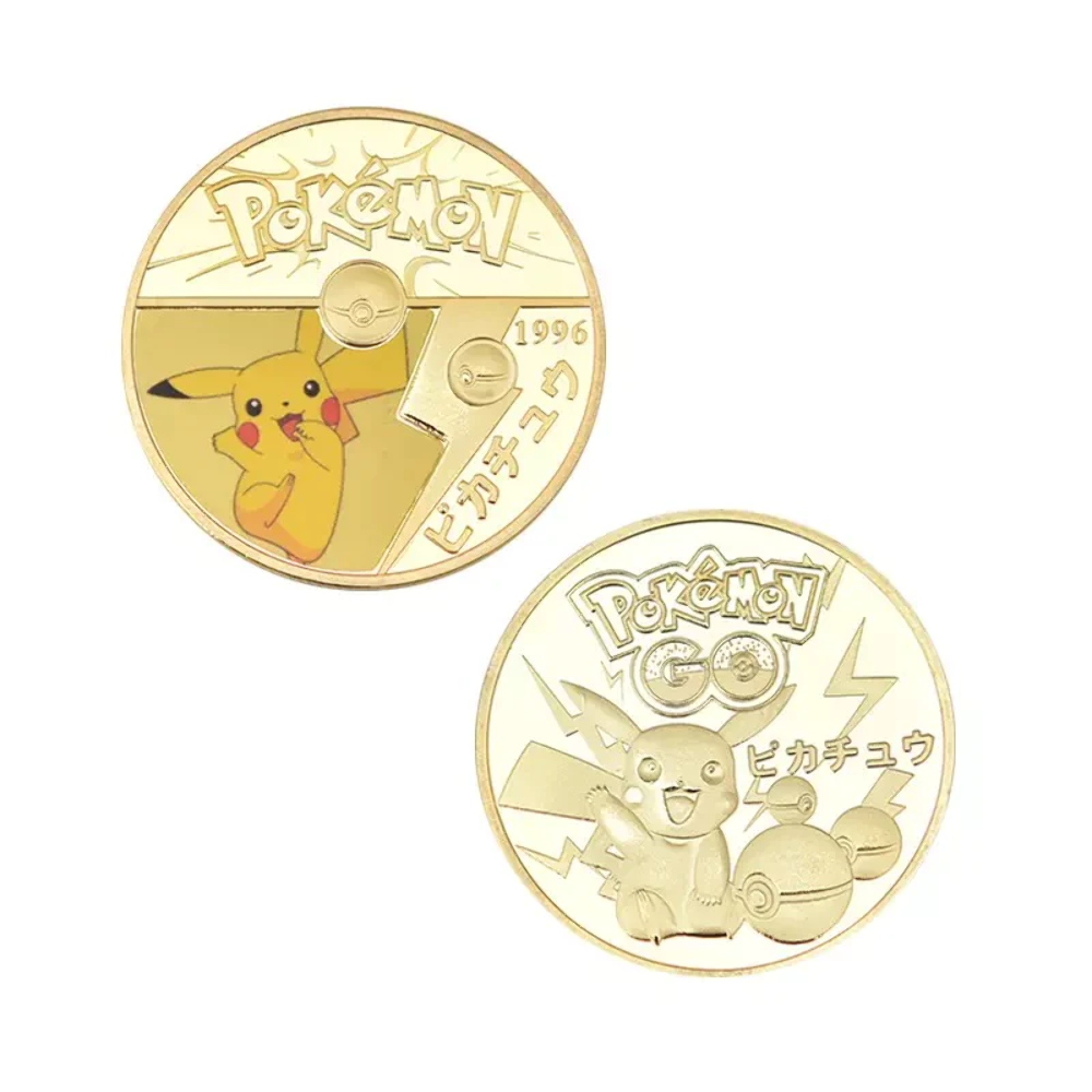 1996 Pokemon Coin Challenge Coin #4 of 10 Great Starter Coin for