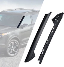 Windshield A-Pillar Molding Trim Kit Left Driver Side for 2011-2019 Ford Explore