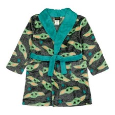 Baby Yoda Robe Bathrobe Pajamas Boy Girl Star Wars Grogu Toddler 3T 4T 5T Disney