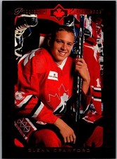 1995-96 Upper Deck Hockey - #520 Glenn Crawford Program of Excellence 
