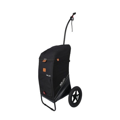 XLC Bike Shopping Trolly 12'' mit Hochdeichsel, schwarz