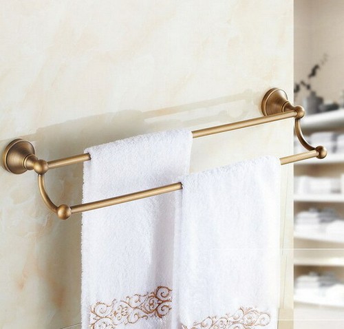 Set accessori bagno in ottone antico ferramenta da bagno barra asciugamani yset019 - Foto 8 di 46