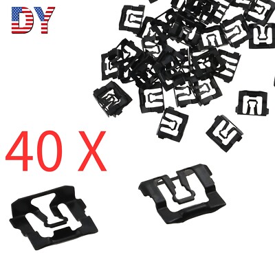 Lincoln Continental Clips 10x Body Side Belt Moulding Clips Für Ford Lincoln Continental 75-76 (Vintage) Ford Lincoln Continental Clips - Foto 9