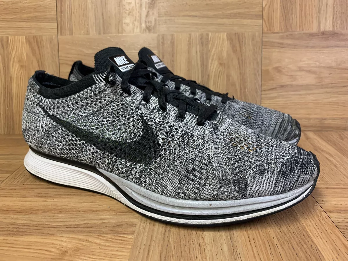 Se insekter trådløs Rengør soveværelset RARE🔥 Nike Flyknit Racer OREO Black White Gray Sz 11.5 526628-101  Men&#039;s Shoes | eBay