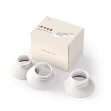 Silicone Breast Pump Adapters Set of 3 Compatible with All Standard Breast Pumps