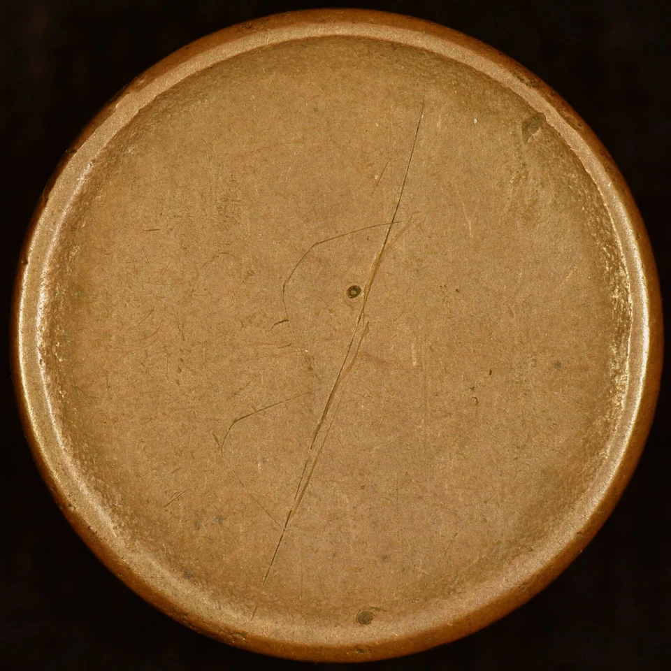 LARGE CENT ✪ ORIGINAL BLANK PLANCHET ✪ 10.89g TYPE II 1816-1857 COIN B◢TRUSTED◣ - Image 2 of 2