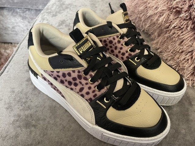 puma cali sport leopard