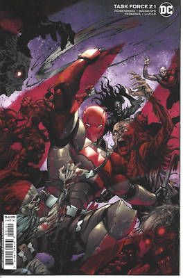 #ad TASK FORCE Z #1 TYLER KIRKHAM VARIANT DC COMICS 2021 NEW UNREAD BAGGED BOARDED $8.49