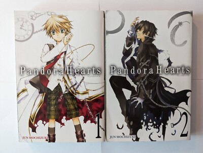 Pandora Hearts Volumes 1-2 By Jun Mochizuki Manga Yen Press Fantasy