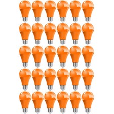 E27 Screw LED Bulb A50 5W Orange Glow Energy Saving Bulbs for In/ Outdoor Lights
