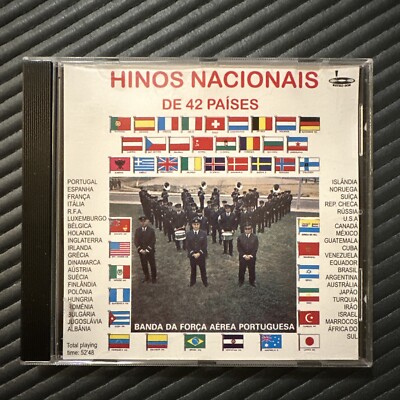 Portuguese Air Force Band - Hinos Nacionais de 42 Paises (Audio CD 1997)