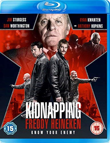 Kidnapping Freddy Heineken Blu-ray Thriller & Mystery (2015) Anthony Hopkins