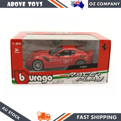Bburago 1:24 Scale Ferrari F12 TDF Red Diecast Model Car Toy