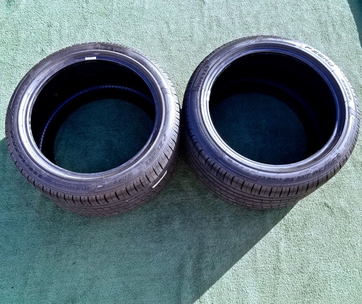 2 335/30R18 Pirelli P Zero Rosso Tires 335/30ZR18 2 335/30R18 Pirelli P Zero Rosso Tires 335/30ZR18