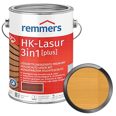 REMMERS HK-LASUR 3in1 PLUS 2,5 LTR Holzschutzlasur Holzlasur FARBWAHL