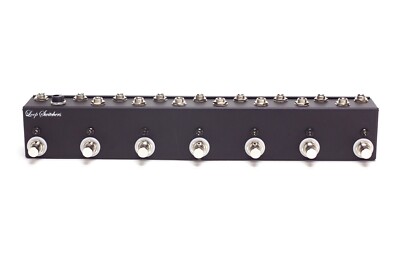 LOOP SWITCHERS True Bypass Strip 7 Channel Loopswitchers new guitar pedal