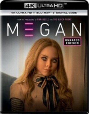 M3GAN (Unrated Edition) [New 4K UHD Blu-ray] With Blu-Ray, 4K Mastering, Digit