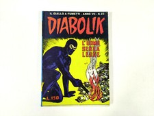 Diabolik 24 Settima Serie Anno VII Originale SODIP (Ottimo)