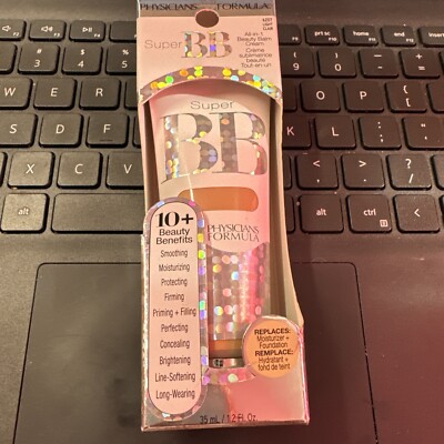 Physicians Formula Super BB all-in-1 beauty balm cream light/clair 6207 BrandNew