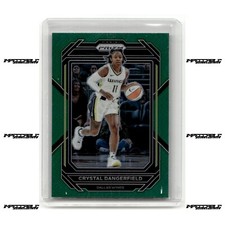 2023 Panini Prizm WNBA - Crystal Dangerfield #29 Green Prizm SP